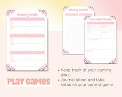 Gamer Planner