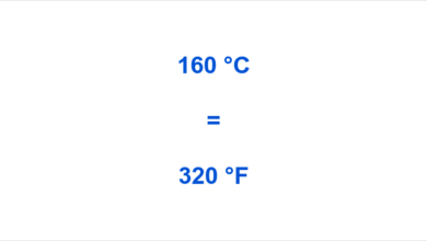 160 c to f​